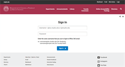 Desktop Screenshot of my.mcphs.edu